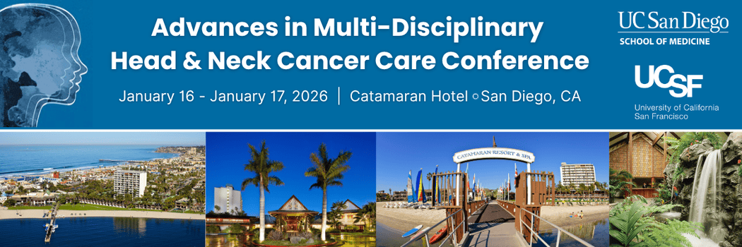 Advances in Multi-Disciplinary Head & Neck Cancer Care Conference - SAVE THE DATE Banner
